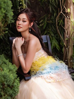 Không còn vẻ sắc lẻm, Hoa hậu Khánh Vân “biến hình” thành nàng công chúa ngọt ngào