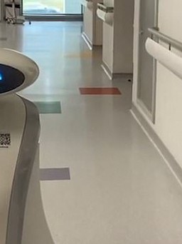 Robot mang lại tiếng cười cho các bệnh nhân Covid-19 ở Anh