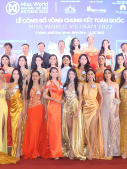 38 thí sinh tham dự vòng chung kết toàn quốc Hoa hậu Thế giới Việt Nam 2022