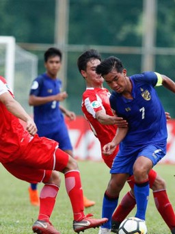 U.16 Thái Lan và Malaysia bất ngờ bị loại ngay vòng bảng giải châu Á