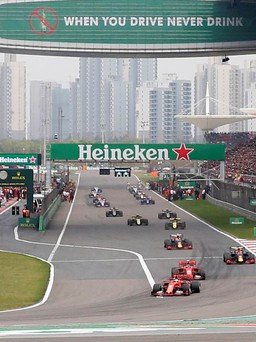 Hoãn chặng đua Trung Quốc, ban tổ chức F1 có nguy cơ mất hơn 45 triệu USD