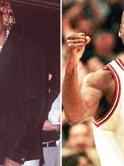 Huyền thoại bóng rổ Michael Jordan từng bắt tại trận đồng đội Dennis Rodman đang “gái gú”