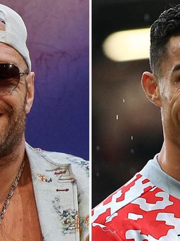 Võ sĩ quyền anh Tyson Fury cảnh báo Cristiano Ronaldo: ‘Tôi mới là vua ở Manchester’
