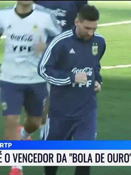 Kênh truyền hình RTP Desporto xác nhận Messi đoạt Quả bóng vàng lần thứ 7
