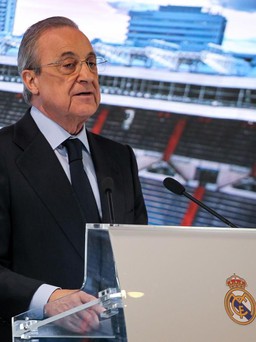 Chủ tịch Real Madrid, Florentino Perez chỉ trích PSG không bán Mbappe giá 200 triệu euro