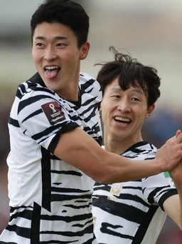 Vòng loại World Cup 2022: Vắng Son Heung-min, Hàn Quốc vẫn chiếm ngôi đầu bảng A