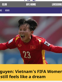 FIFA vinh danh Nguyễn Thị Bích Thùy ghi bàn thắng lịch sử bóng đá nữ Việt Nam