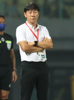 Báo Indonesia bất ngờ khi HLV Shin Tae-yong chưa chúc mừng đội U.16 vào chung kết
