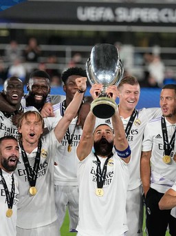 Real Madrid đăng quang Siêu cúp châu Âu sau chiến thắng mỹ mãn