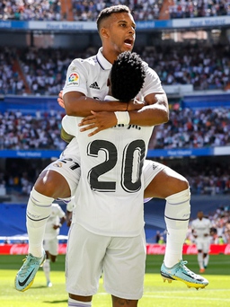 Rodrygo giúp Real Madrid lần đầu đánh bại Real Betis trên sân Bernabeu