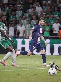 Messi lập công giúp PSG hạ Maccabi Haifa ngoạn mục, Juventus thua sốc Benfica