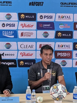 HLV Bima Sakti giải thích lý do U.17 Indonesia thảm bại trước U.17 Malaysia tỷ số 1-5