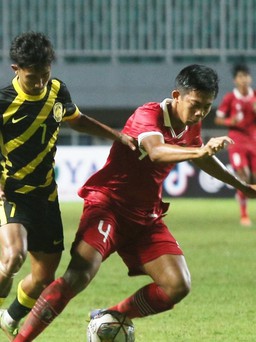 Báo Indonesia sốc khi đội U.17 mất cơ hội dự VCK châu Á vì thua đậm Malaysia