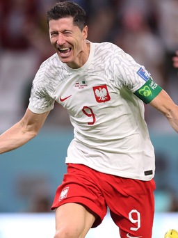 Lewandowski giải cơn hạn bàn thắng World Cup, cân bằng kỷ lục của ‘Vua bóng đá’ Pele