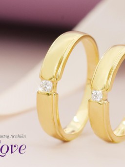 Nhẫn cưới kim cương tự nhiên của Wedding Land giá chỉ từ 8 triệu đồng