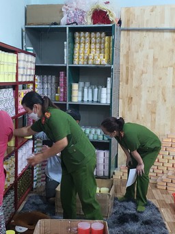 Bình Định: Phát hiện cơ sở sản xuất kem trộn không có giấy phép