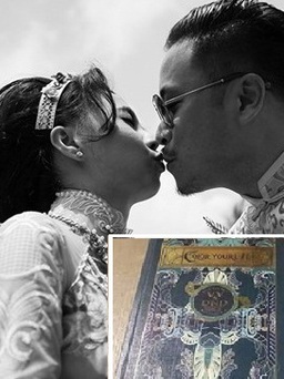 Lộ thiệp cưới độc đáo của Victor Vũ và Đinh Ngọc Diệp