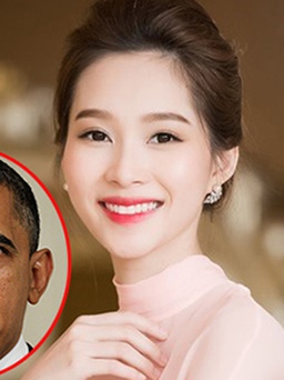 Hoa hậu Đặng Thu Thảo: 'Tay của Tổng thống Barack Obama ấm áp, rắn rỏi'