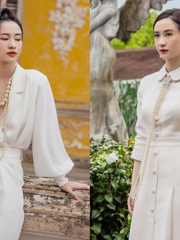 Jun Vũ diện 8 bộ váy cho 'vai không thoại' trong 'Gái già lắm chiêu V'