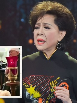 Ca sĩ Giao Linh hát tiễn biệt chồng