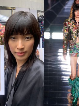 Nữ người mẫu Việt trình diễn cho Dolce & Gabbana