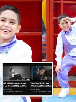 Rapper 9 tuổi mang hai dòng máu Việt - Ukraine 'gây sốt' với loạt clip triệu view