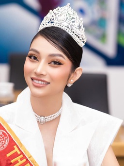 Á hậu Lâm Thu Hồng khoe sắc gợi cảm, tiết lộ nhiệm vụ mới hậu Miss Globe