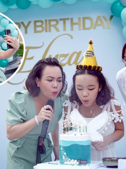 Con gái lần đầu được đón sinh nhật tại Việt Nam, Việt Hương chia sẻ xúc động
