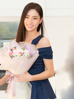 Hoa hậu Lương Thùy Linh về nước sau thành tích top 12 Hoa hậu Thế giới