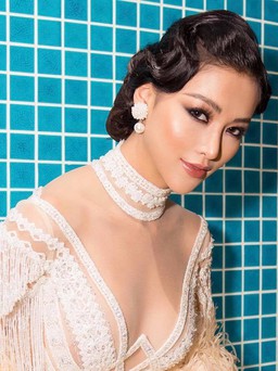 Hoa hậu Phương Khánh khoe vẻ đẹp nóng bỏng