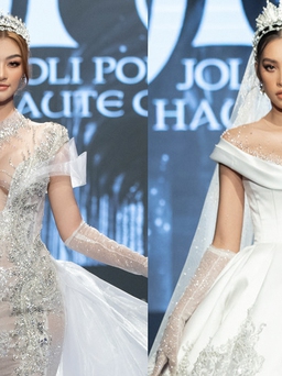 Tiểu Vy, Kiều Loan đọ vóc dáng bốc lửa trên sàn catwalk