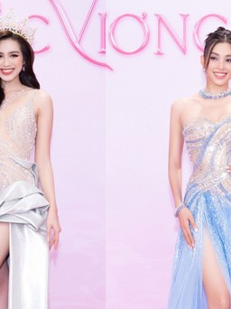 Hoa hậu Tiểu Vy, Đỗ Thị Hà quyến rũ trên thảm đỏ