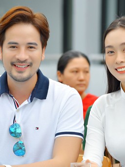 Diễn viên Đoàn Minh Tài, Hoa hậu Ban Mai giản dị đi làm từ thiện