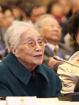 Bà Nguyễn Thị Bình: 'Hiệp định Paris là thắng lợi quyết định đi đến thống nhất đất nước'