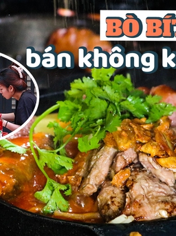 Quán bò bít tết cháy tỏi núp hẻm bán 'không kịp thở' ở Sài Gòn