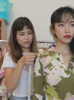 Cô gái học thời trang tại Mỹ về Việt Nam 'hô biến' vải vụn thành đồ hiệu