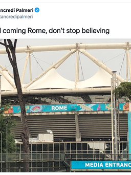 Bóng đá trở lại Rome trong thời bình thường mới