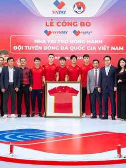 VNPAY tài trợ cho đội tuyển quốc gia Việt Nam