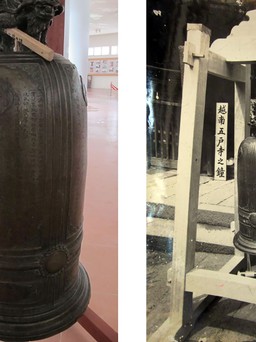 Chuyện cổ vật hồi hương: Quả chuông thời Nguyễn trở về từ Nhật Bản