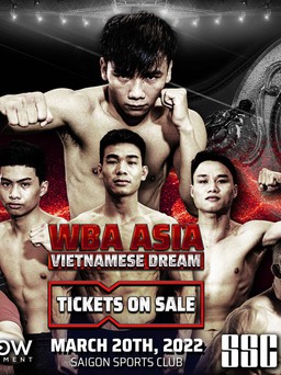 Đại chiến boxing Việt Nam - Thái Lan tranh đai WBA châu Á