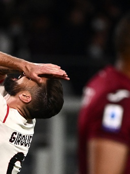 Kết quả Torino 0-0 AC Milan, Serie A: Lung lay ngôi đầu
