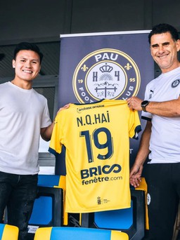 Ngập tràn lời chúc mừng Nguyễn Quang Hải gia nhập CLB Pau ở giải hạng nhì Pháp