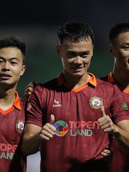 Bảng xếp hạng vòng 14 V-League 2022: ‘PSG Việt Nam’ lên nhì bảng