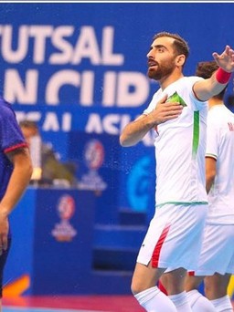 Tuyển futsal Iran, đối thủ tuyển futsal Việt Nam ở tứ kết châu Á mạnh cỡ nào?