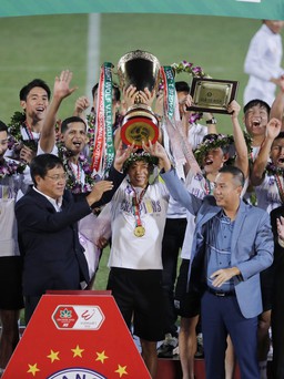 Bảng xếp hạng vòng 25 V-League 2022: Hà Nội FC đăng quang, CLB Sài Gòn dễ rớt hạng
