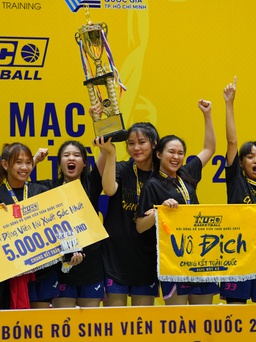 Đội nam RMIT, nữ Tôn Đức Thắng vô địch giải bóng rổ sinh viên toàn quốc
