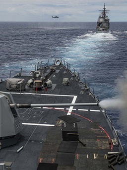 Mỹ muốn mở rộng tập trận với Hải quân ASEAN