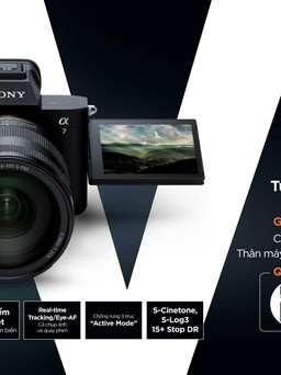 Sony ra mắt máy ảnh Alpha 7 IV vượt trội với cảm biến full-frame 33 MP