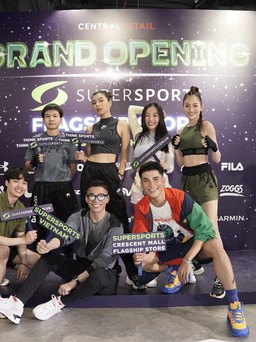 Supersports Việt Nam khai trương cửa hàng lớn nhất hệ thống tại Crescent Mall