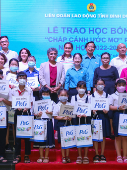 P&G tiếp tục ‘Chắp cánh ước mơ’ cho học sinh nghèo hiếu học 2022-2023